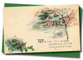 Old fashioned christmas cards to print