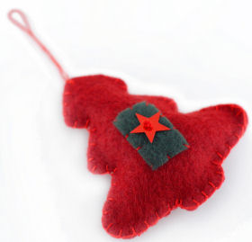 Felt Tree Decorations